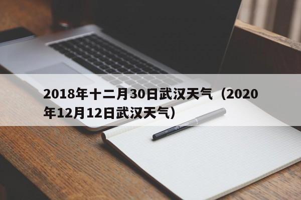 2018年十二月30日武汉天气(2020年12月12日武汉天气)