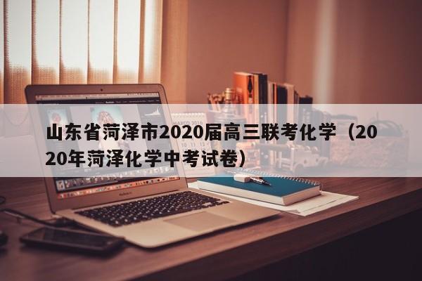 山东省菏泽市2020届高三联考化学(2020年菏泽化学中考试卷)