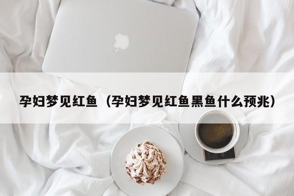 孕妇梦见红鱼(孕妇梦见红鱼黑鱼什么预兆)