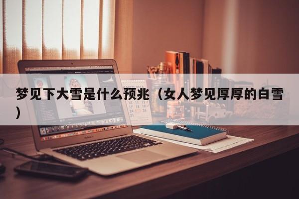 梦见下大雪是什么预兆(女人梦见厚厚的白雪)