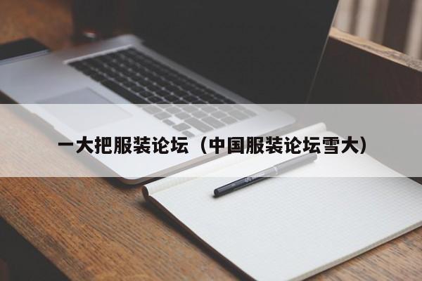 一大把服装论坛(中国服装论坛雪大)