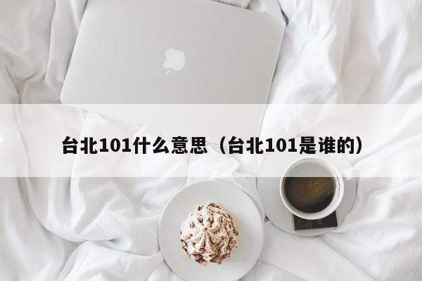 台北101什么意思(台北101是谁的)